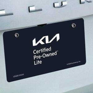 Kia CPO Lite License Plate